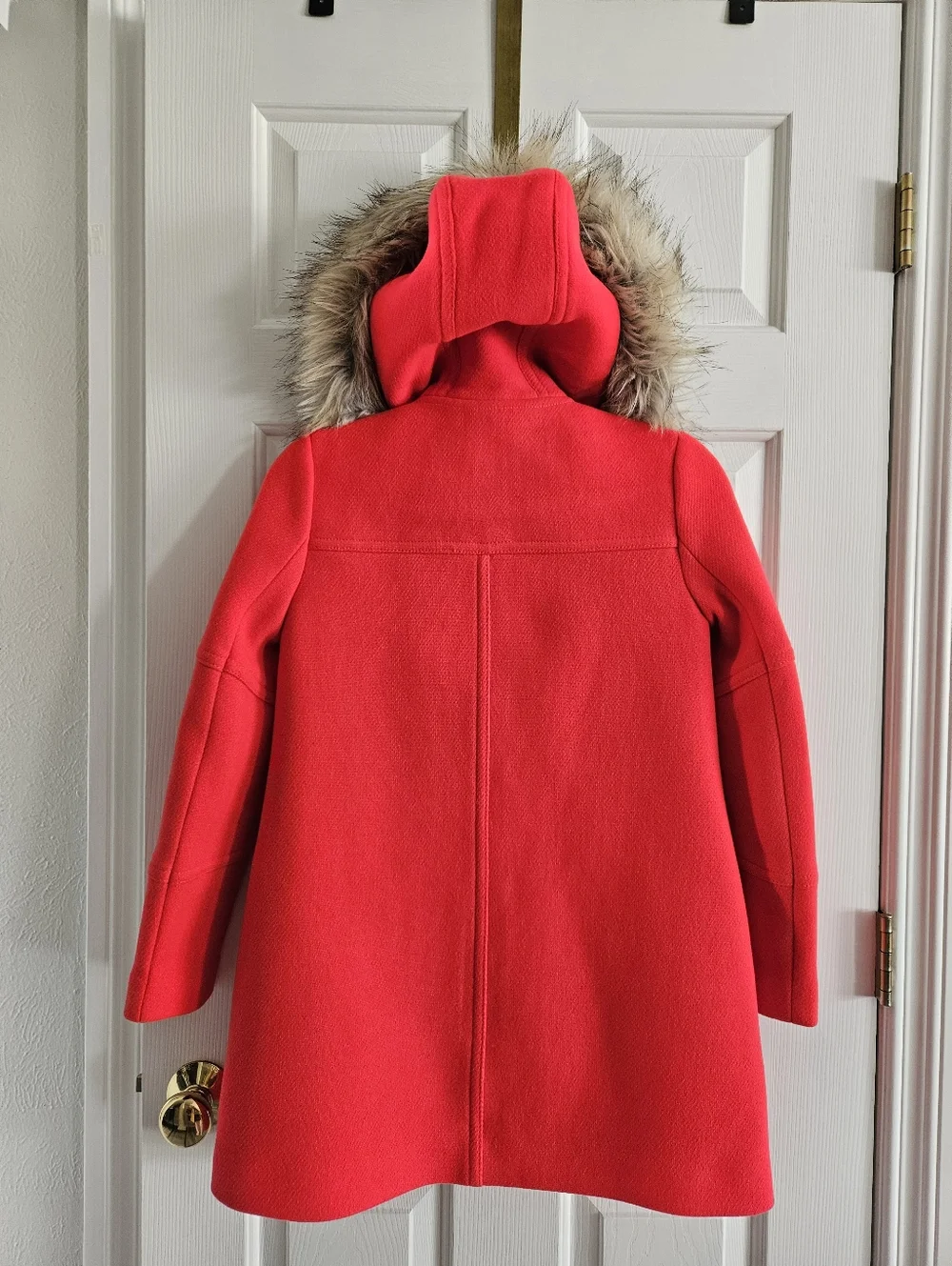 NWOT J.Crew New Chateau Parka Coat In Italian Stadium Cloth- Petite Size 00 - Picture 4 of 13